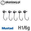 Główki jigowe okrągłe HAK 1 | MUSTAD <5szt> (7)