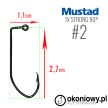 Główki jigowe okrągłe HAK 2 | MUSTAD <5szt> (2)