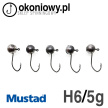 Główki jigowe okrągłe HAK 6 | MUSTAD <5szt> (7)