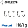 Główki jigowe okrągłe HAK 8 | MUSTAD <5szt> (3)