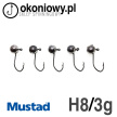 Główki jigowe okrągłe HAK 8 | MUSTAD <5szt> (5)