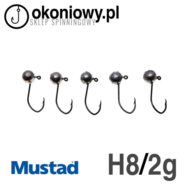 Główki jigowe okrągłe HAK 8 | MUSTAD <5szt> (4)