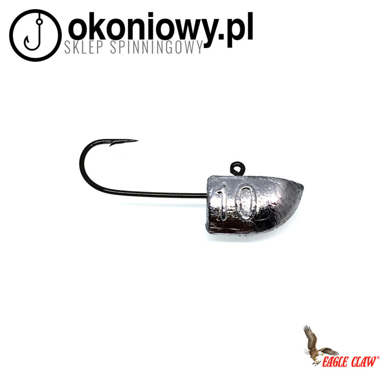 Główki jigowe TRÓJKĄTNE 6g/8g/10g  HAK 1 <5szt>