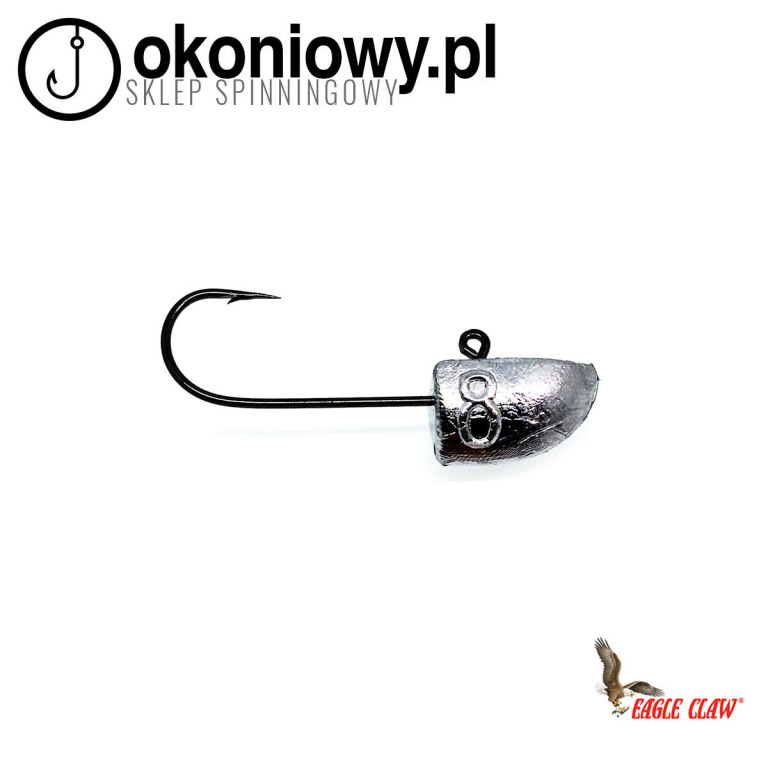 Główki jigowe TRÓJKĄTNE 6g/8g HAK 2 <5szt>