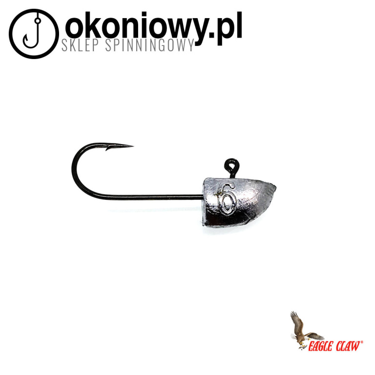 Główki jigowe TRÓJKĄTNE 6g/8g HAK 2 <5szt> (2)