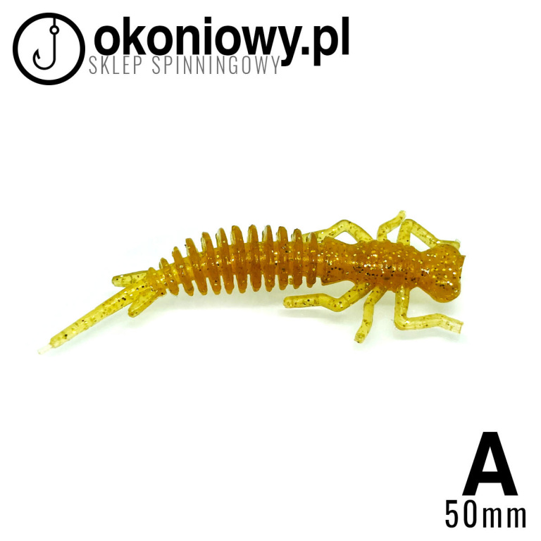 Larwa ważki 5cm SLIM | 3 szt | NOWE KOLORY! (2)