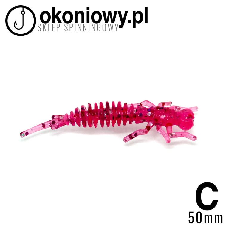 Larwa ważki 5cm SLIM | 3 szt | NOWE KOLORY! (4)
