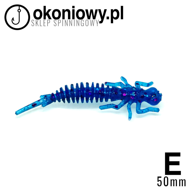 Larwa ważki 5cm SLIM | 3 szt | NOWE KOLORY! (5)