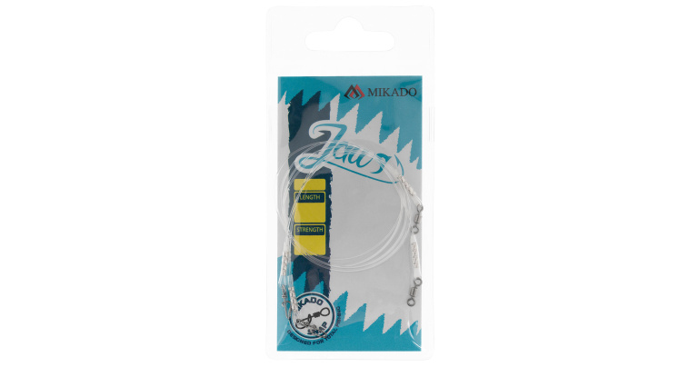 Przypon fluorocarbonowy MIKADO JAWS LIGHT 25cm/8kg (3)