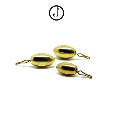 Ciężarki DROP-SHOT Bullet/Oliwka MOSIĄDZ 1,8/3,5/5/7/10g | 3szt
