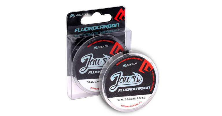 ŻYŁKA - FLUOROCARBON JAWS 0.18mm/2.98kg/50m | 1 szt (1)